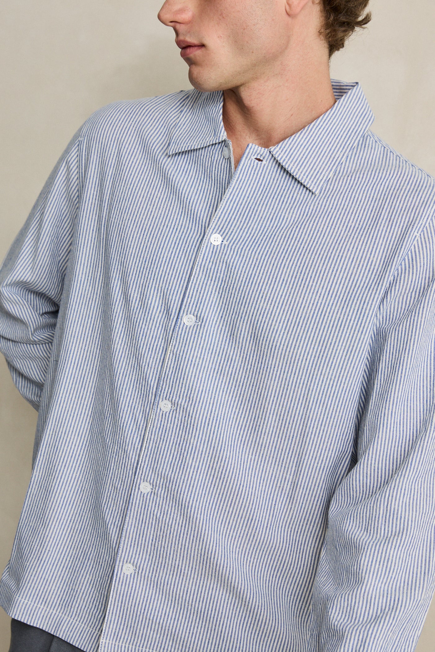 Sure Stripe Ls Shirt Blue Stripe – Rhythm US