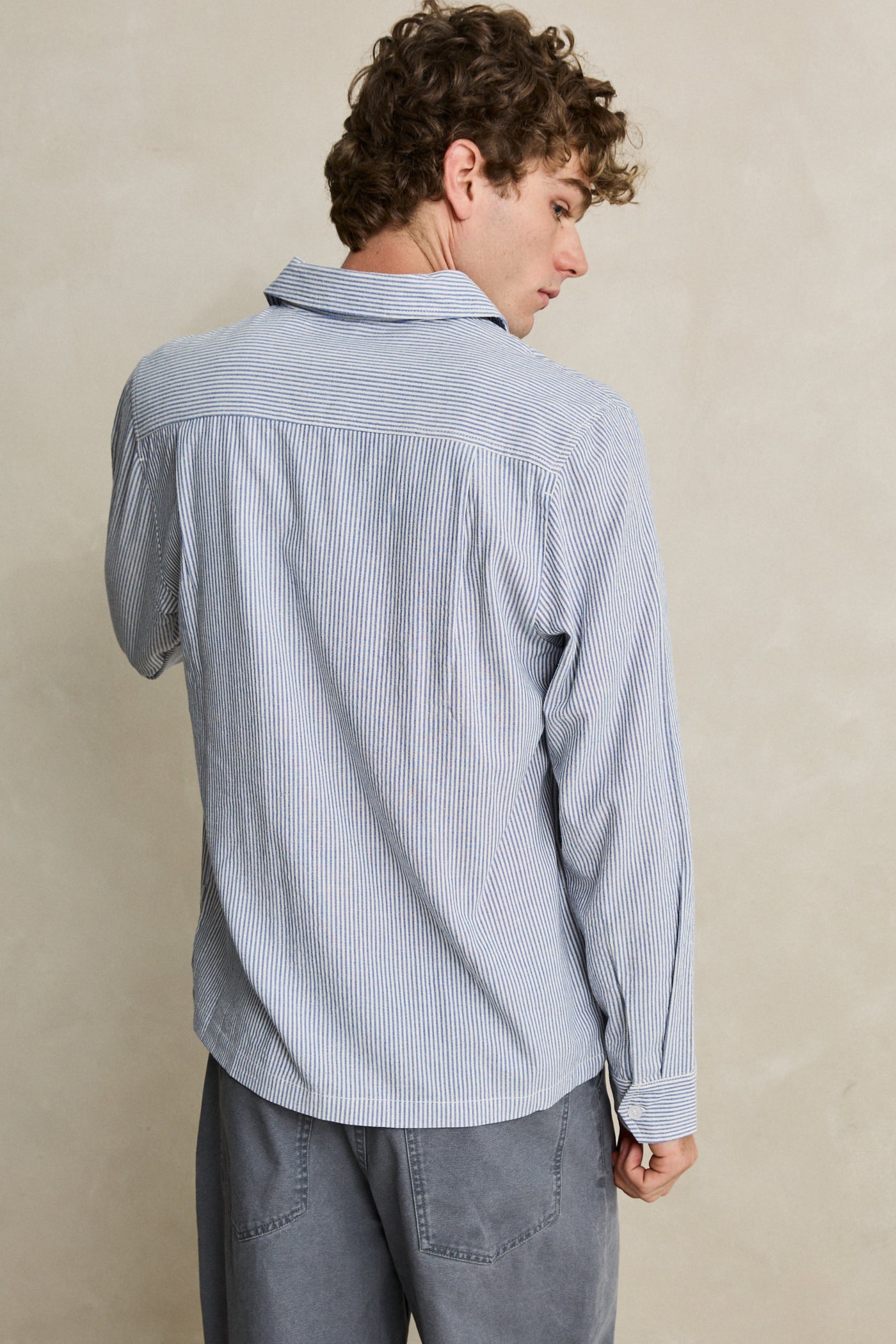 Sure Stripe Ls Shirt Blue Stripe – Rhythm US