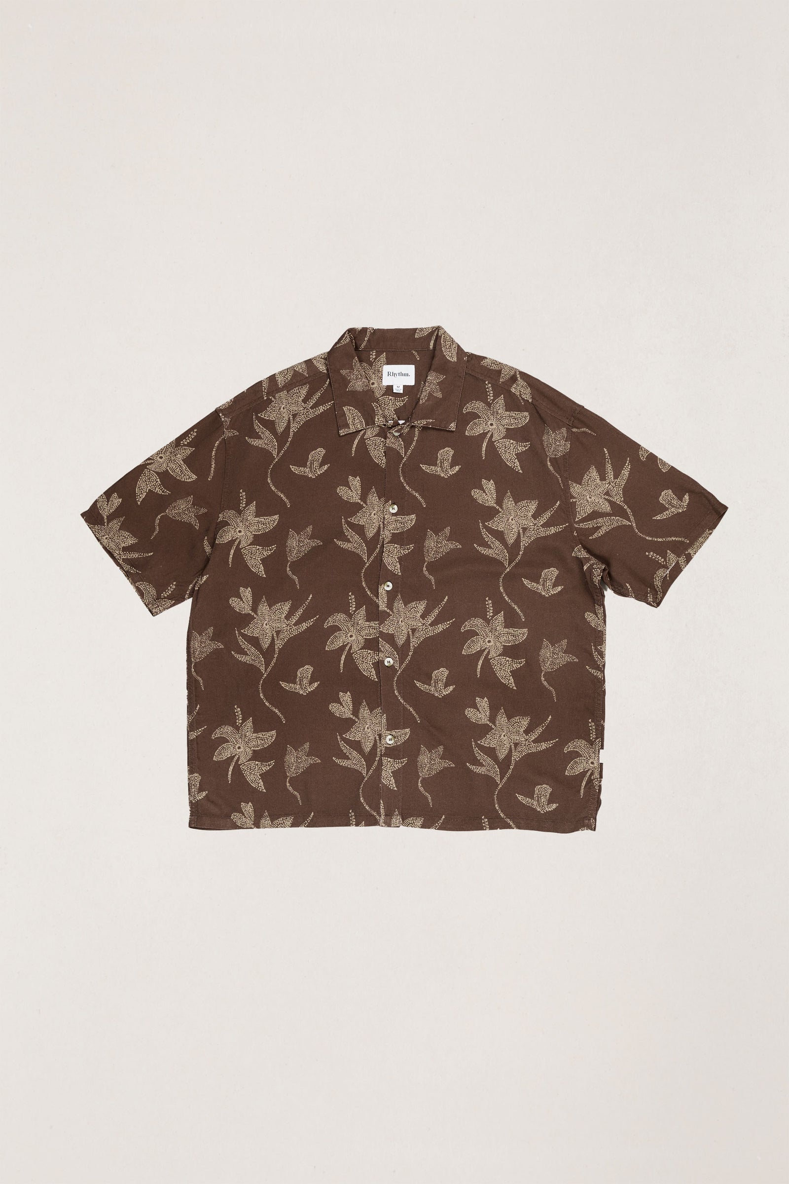 Karima Relaxed Ss Shirt Chocolate – Rhythm US