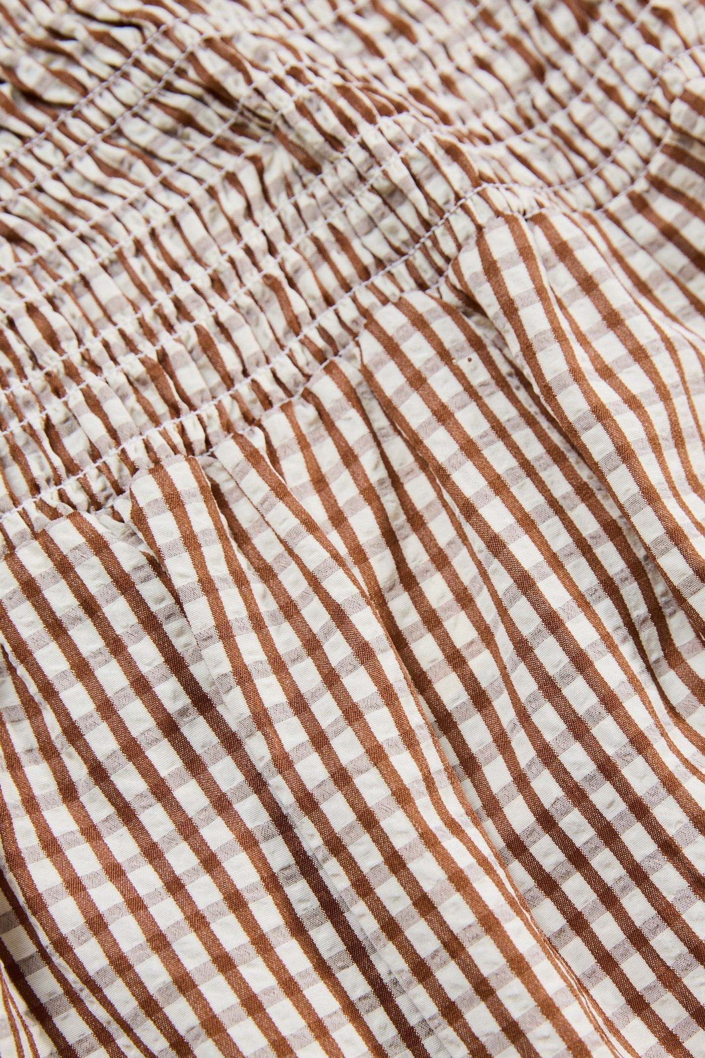 brown dress capris Capri Check Mini Dress Brown S