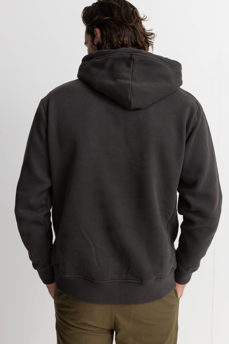 Classic Fleece Hood Vintage Black