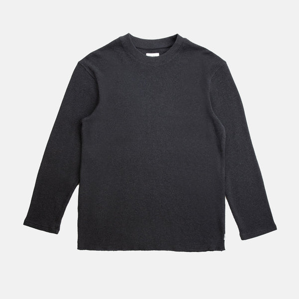 Rosen Kreuz】VINTAGE WAFFLE KNIT 1 BLK Rosen Kreuz】VINTAGE WAFFLE