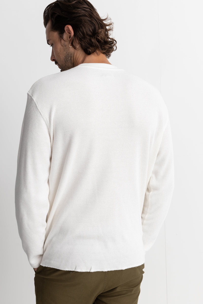 Classic Waffle Knit Vintage White