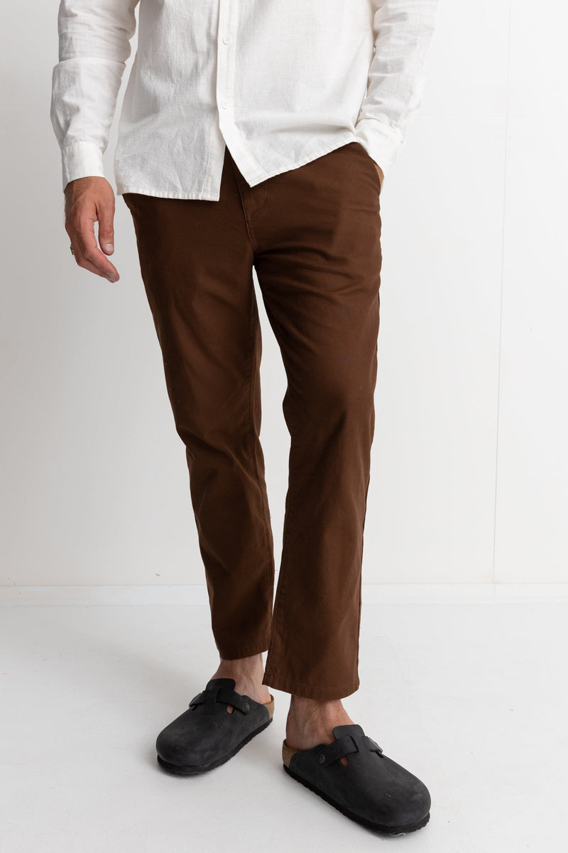 Classic Fatigue Pant Chocolate