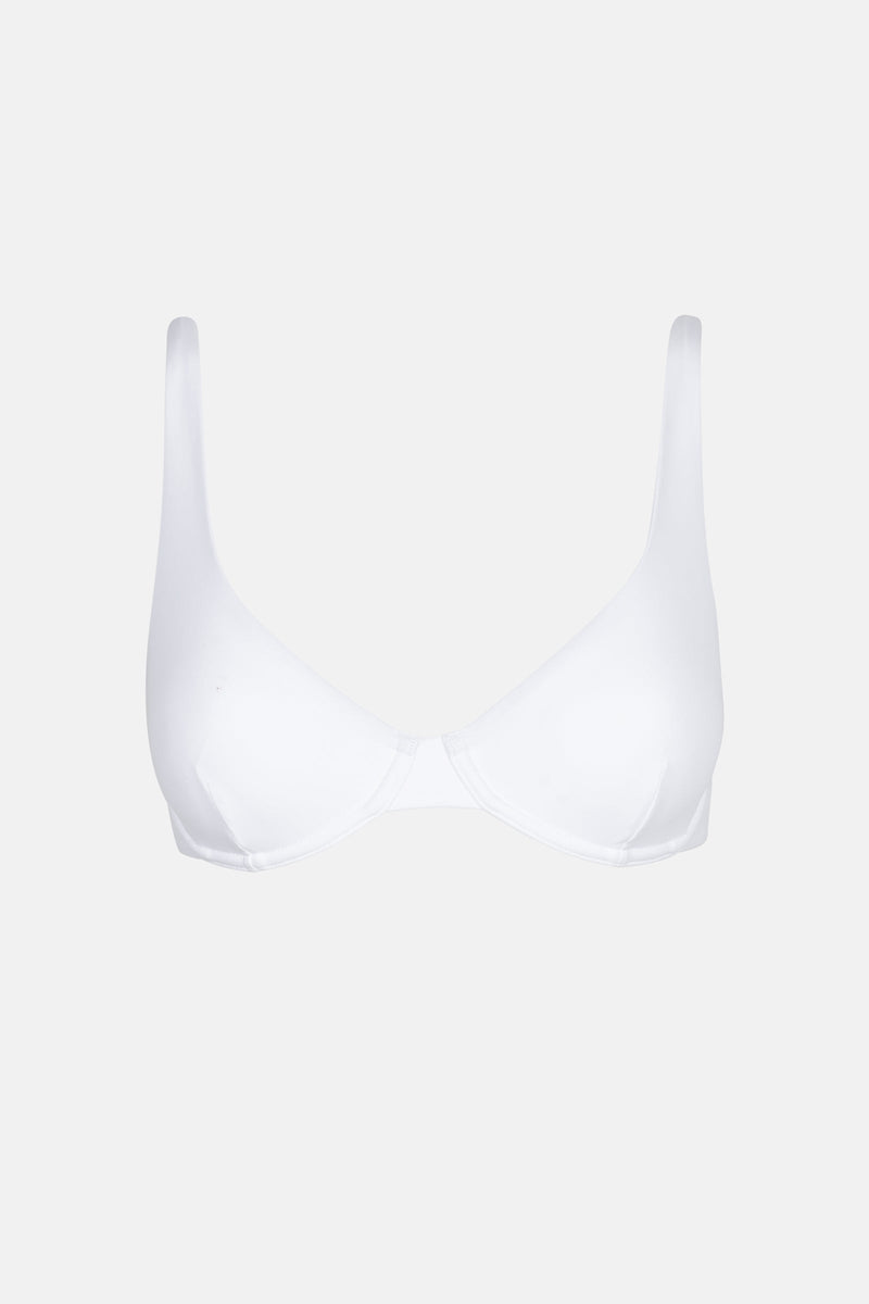 Classic Underwire Top White