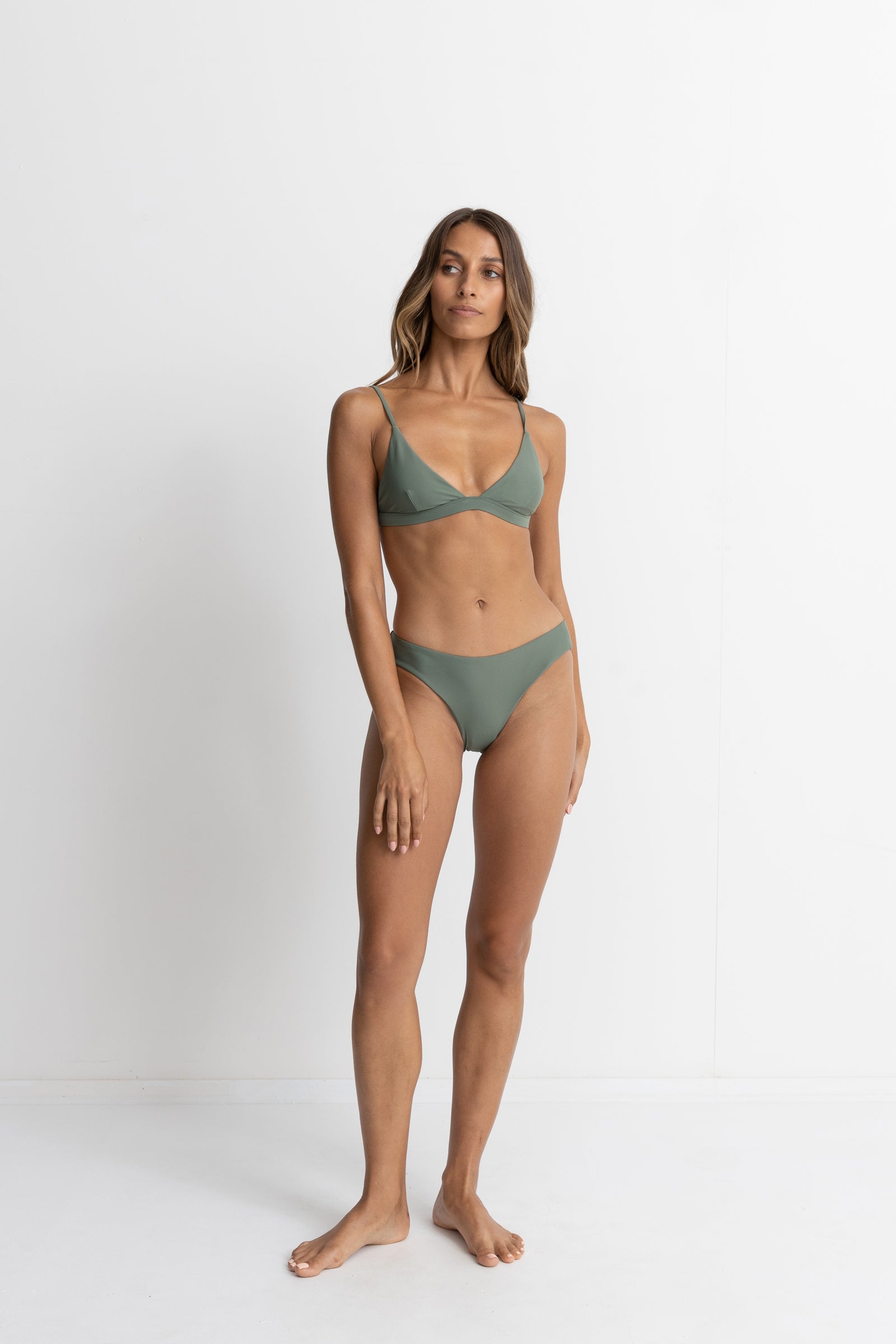 Necalisi Bralette - Reggiseno da donna in cotone senza ferretto, leggermente foderato, copertura
