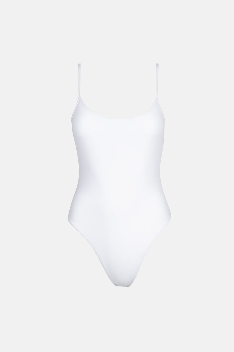 Classic Minimal One Piece White