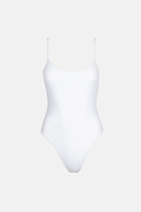 Classic Minimal One Piece White