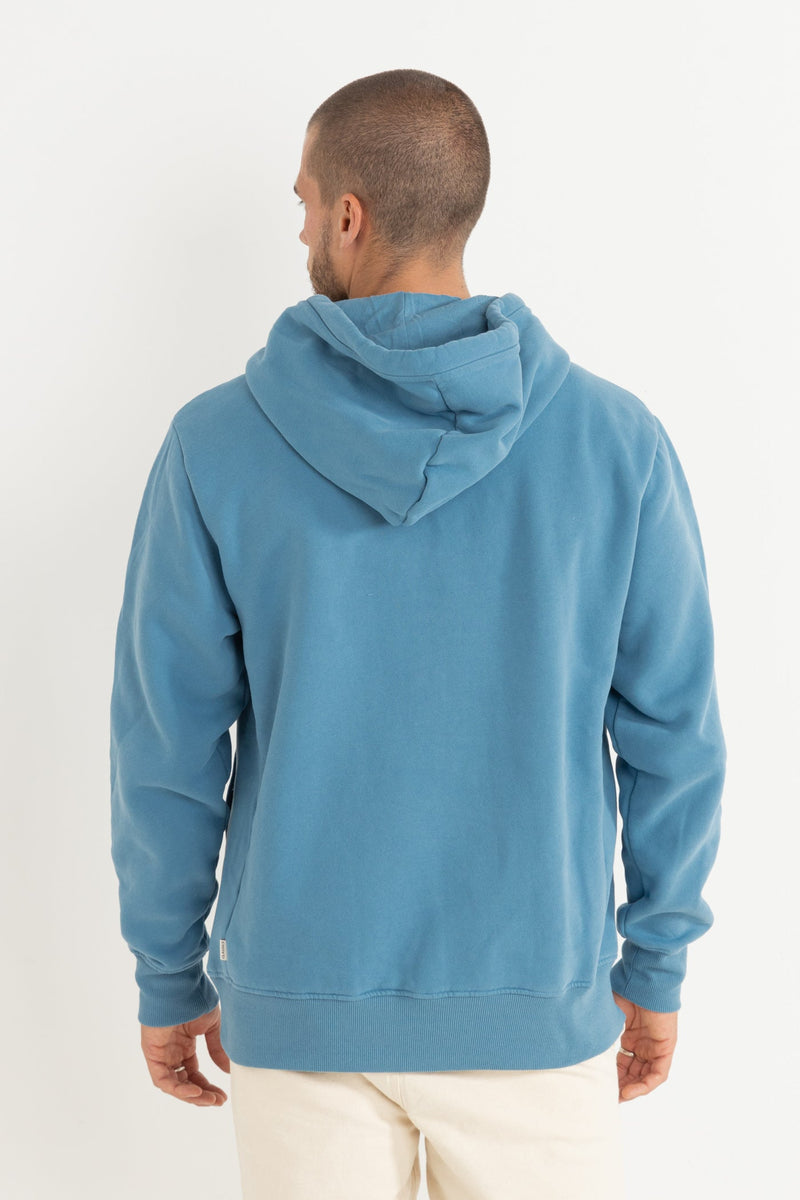 Classic Fleece Hood Mineral Blue