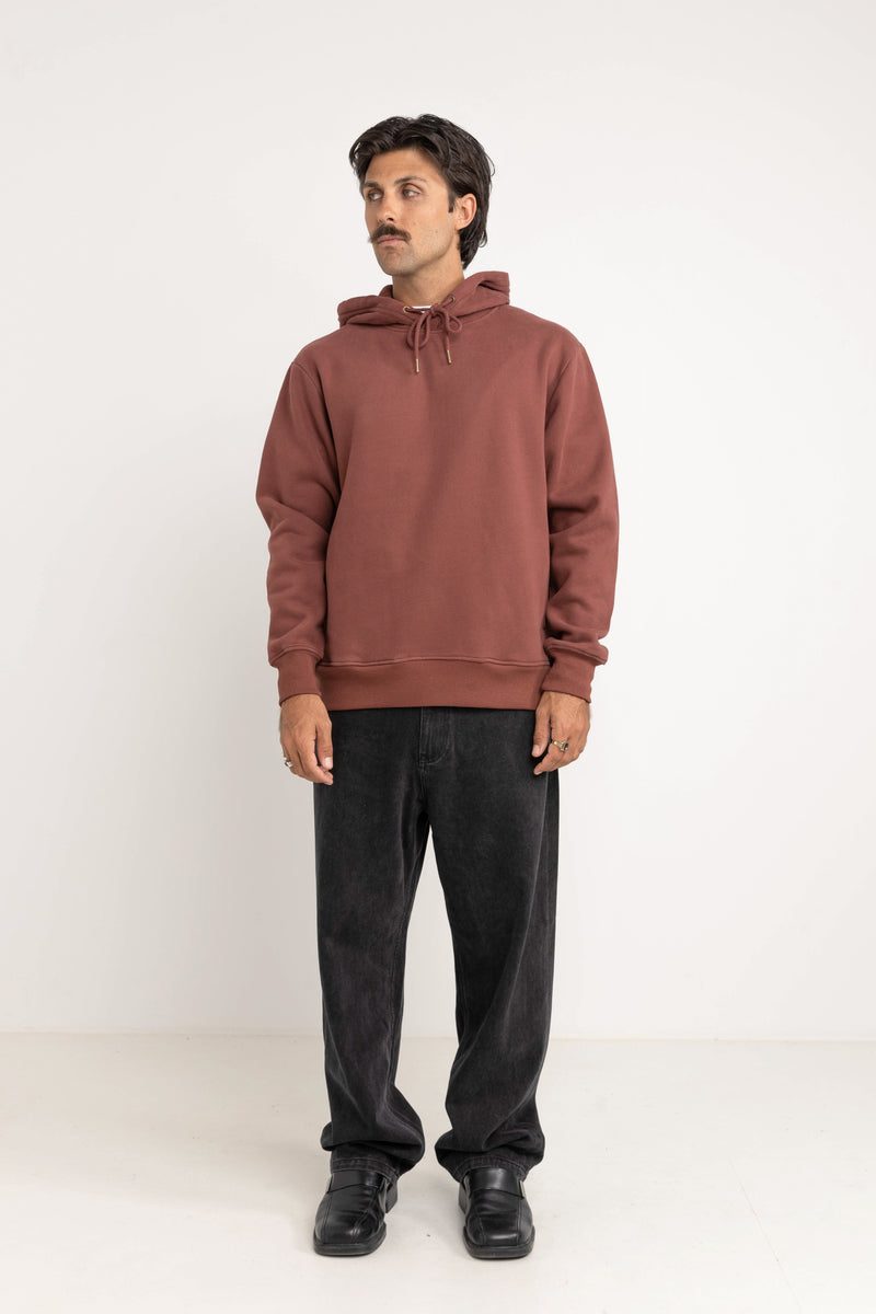 Classic Fleece Hood Merlot