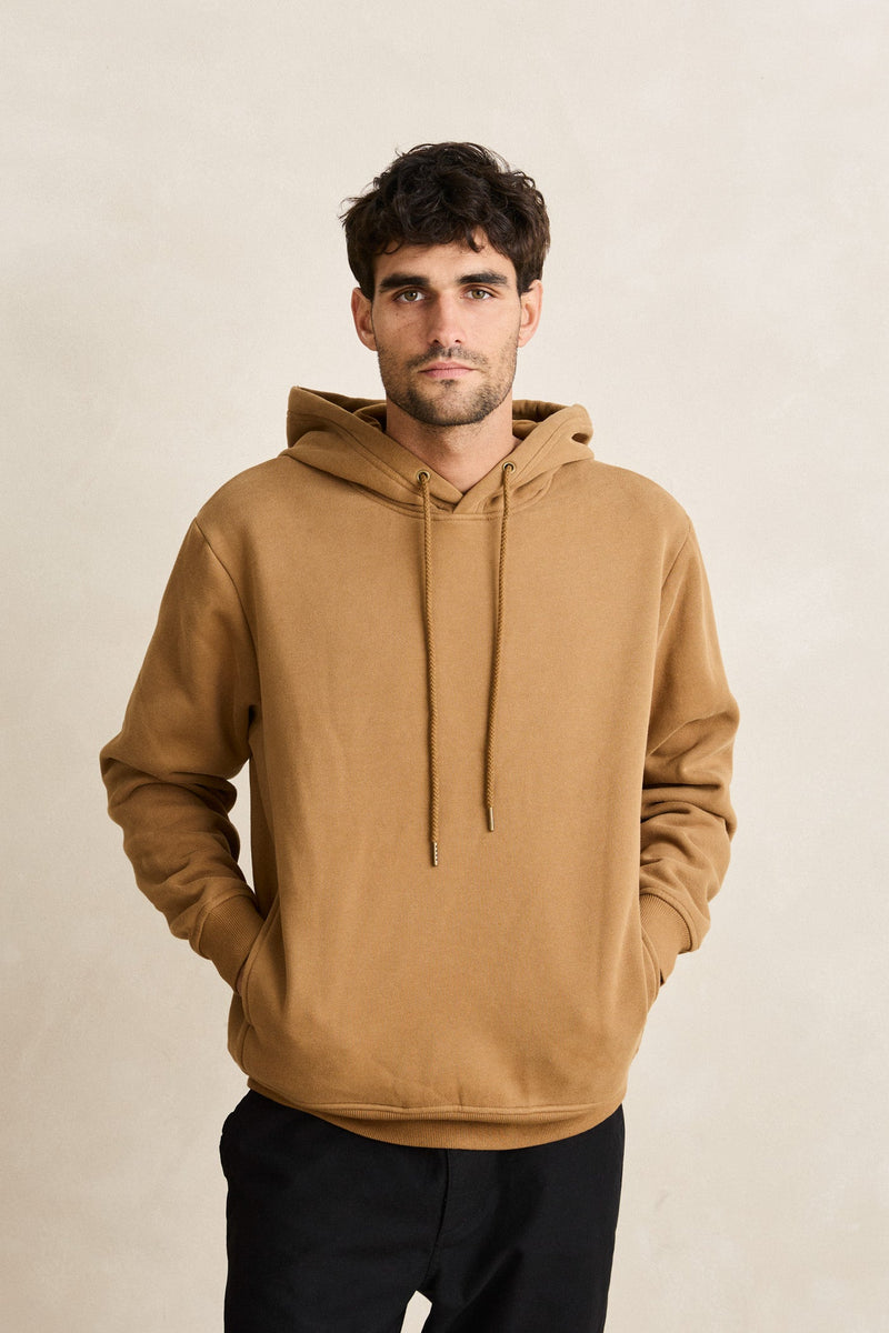 Classic Fleece Hood Ochre