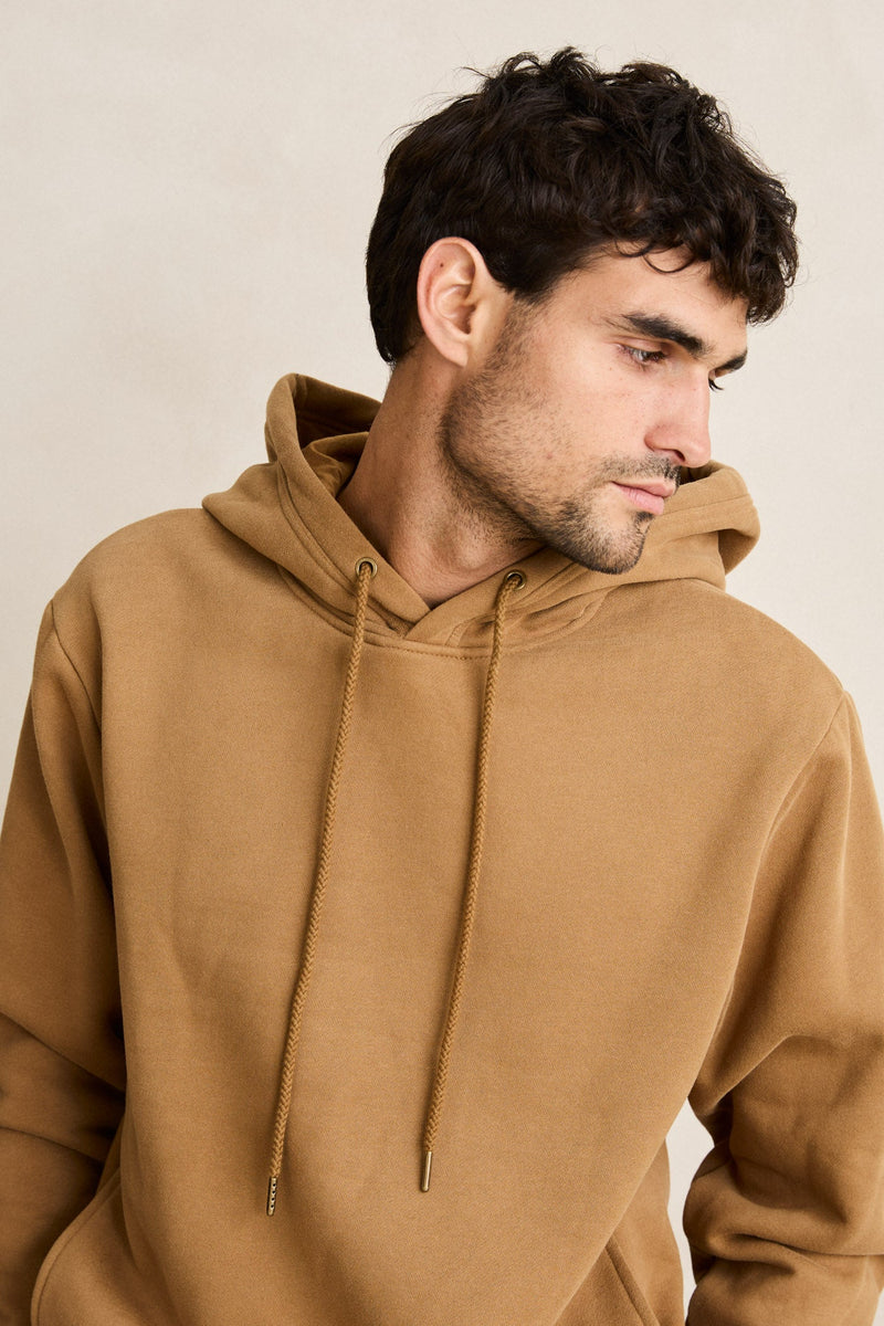 Classic Fleece Hood Ochre