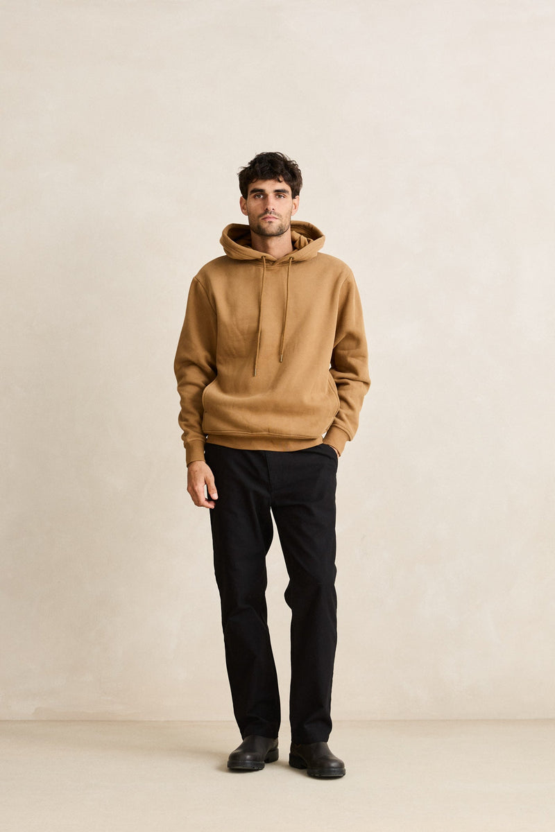 Classic Fleece Hood Ochre