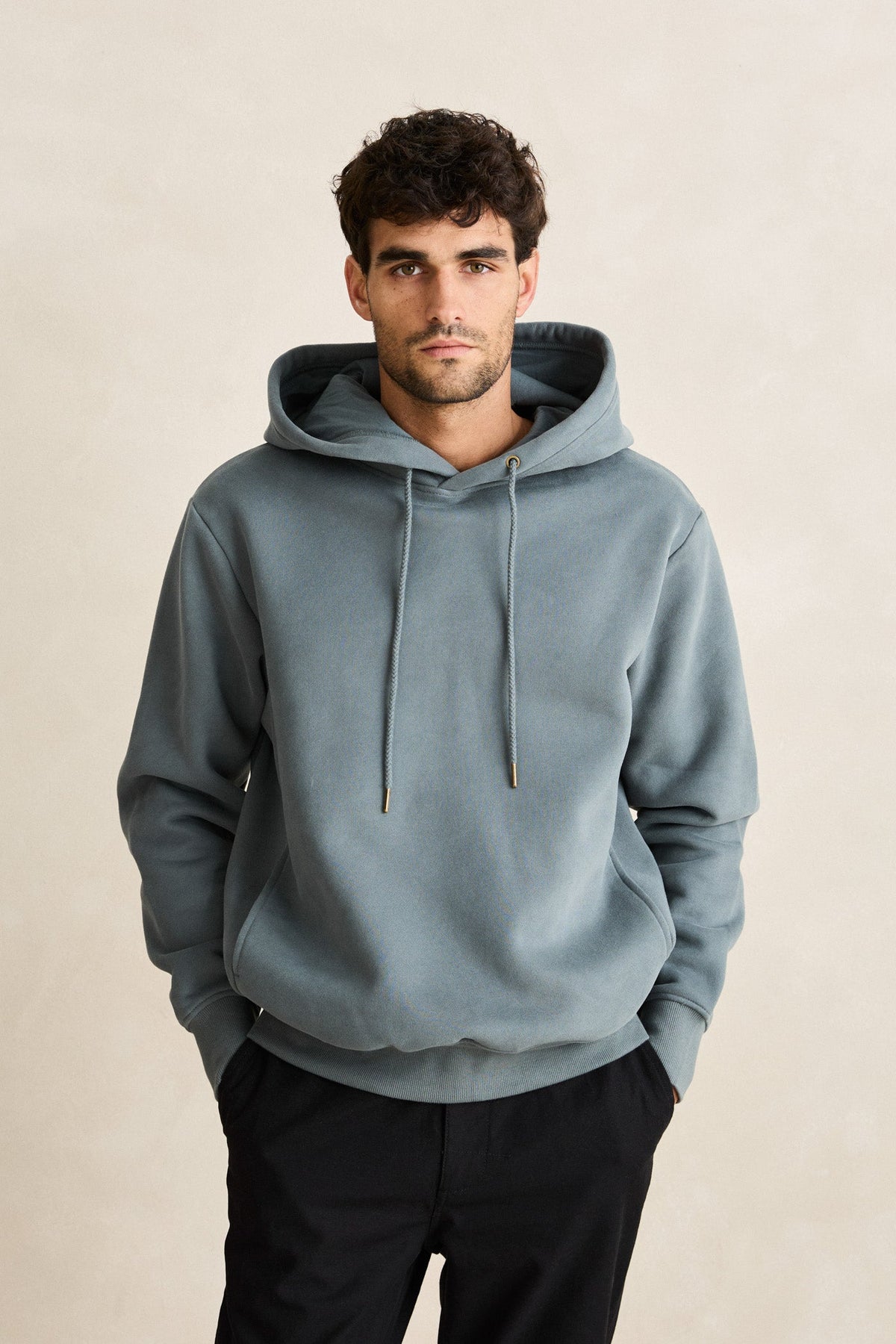 【CPGN STUDIO】23FW★ Connection Rhythm Pigment Hoodie CPGN STUDIO) [2-WAY] CP STAR Pigment Hooded Zip-Up