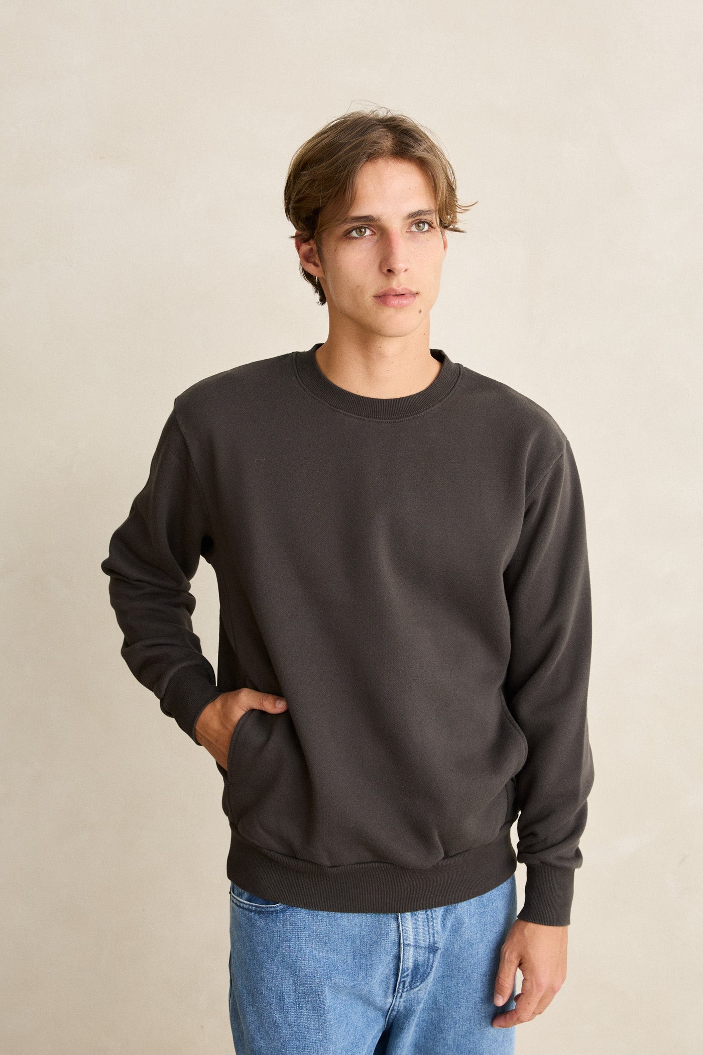 Classic Fleece Crew Vintage Black – Rhythm US