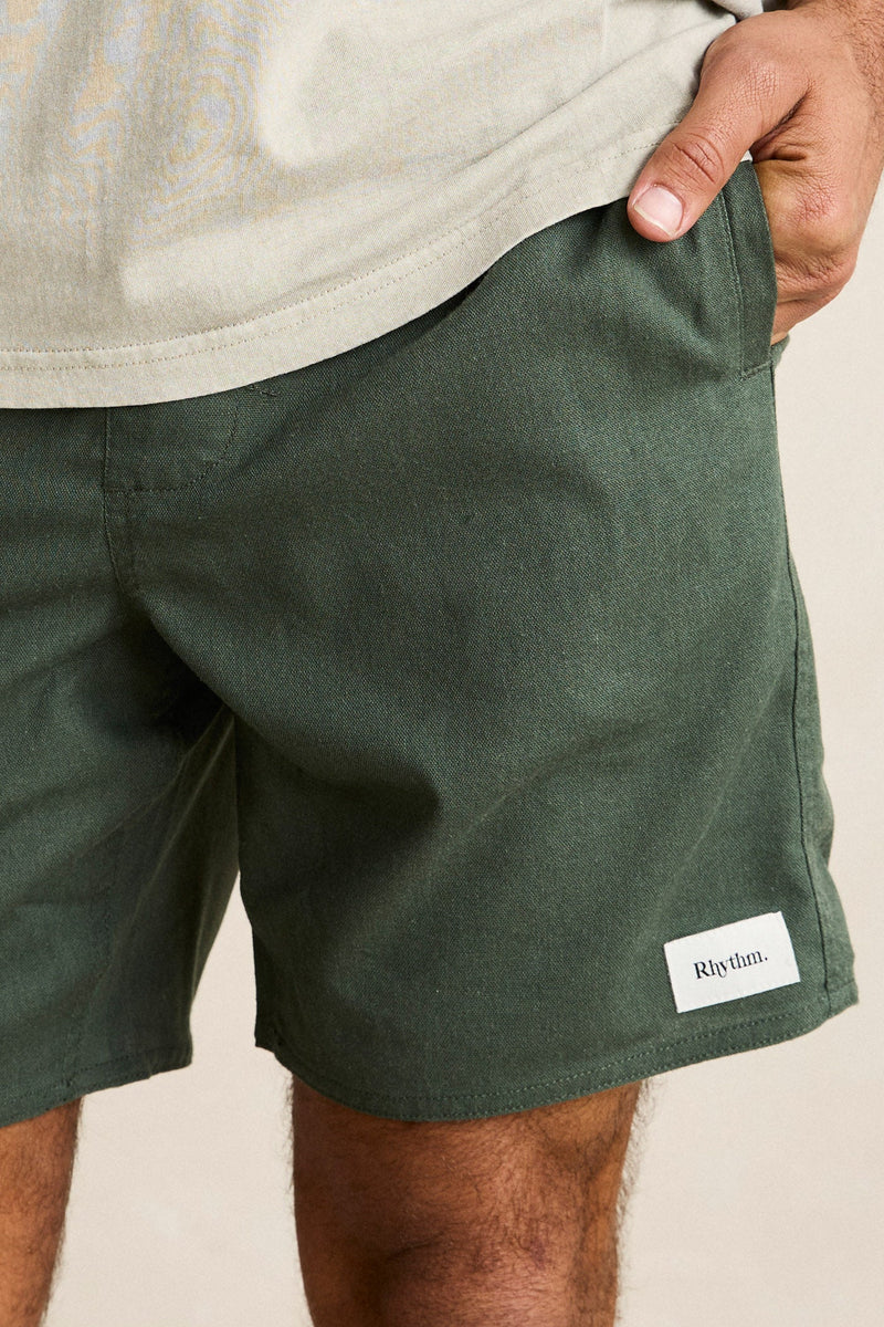 Classic Linen Jam Forest Green