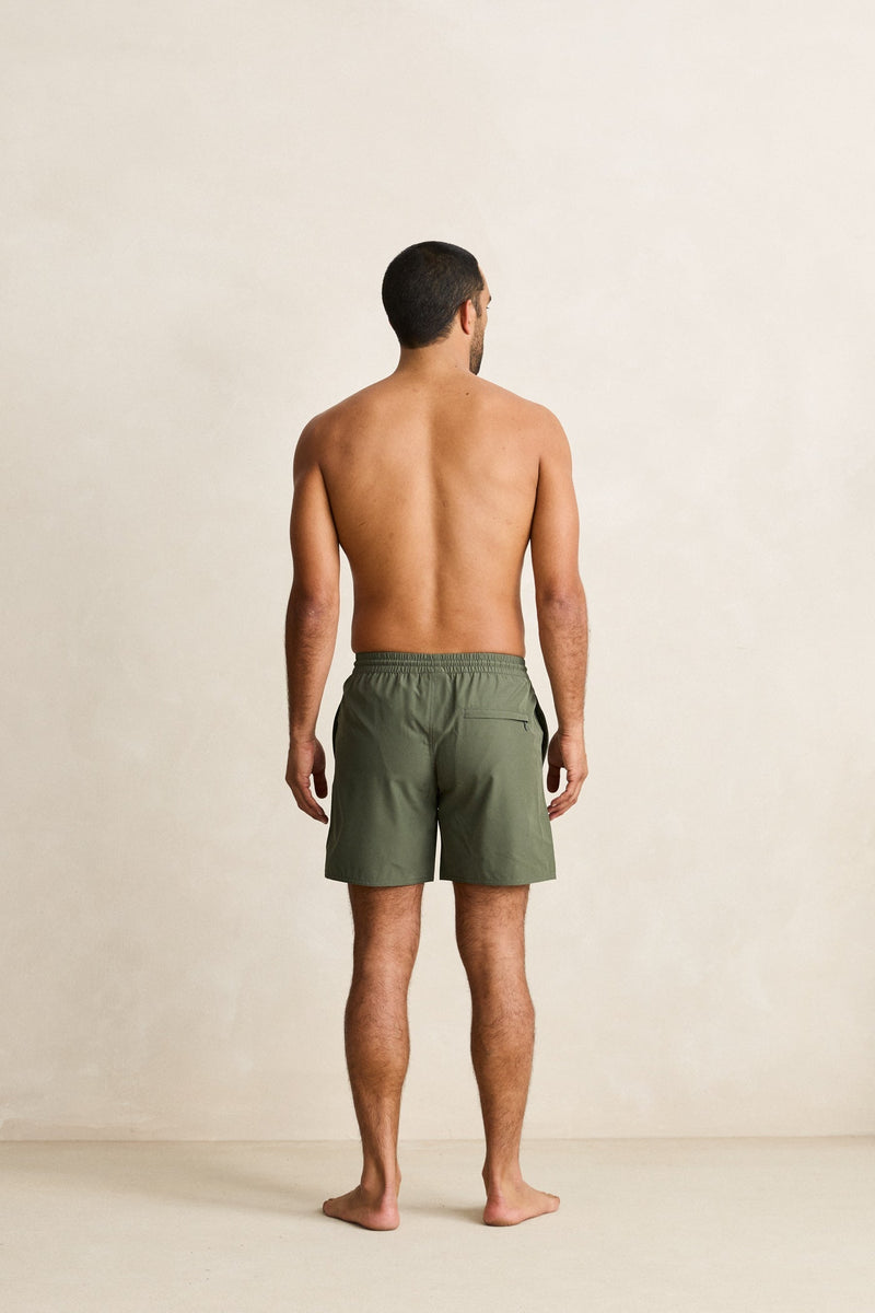Classic Beach Short Forest Green