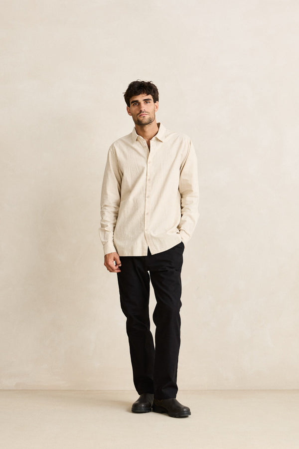Set Classic Linen Ls Shirt Rhythm US Set Classic Linen Ls Shirt Rhythm US
