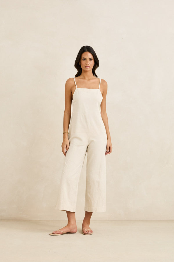 Classic Jumpsuit Oat