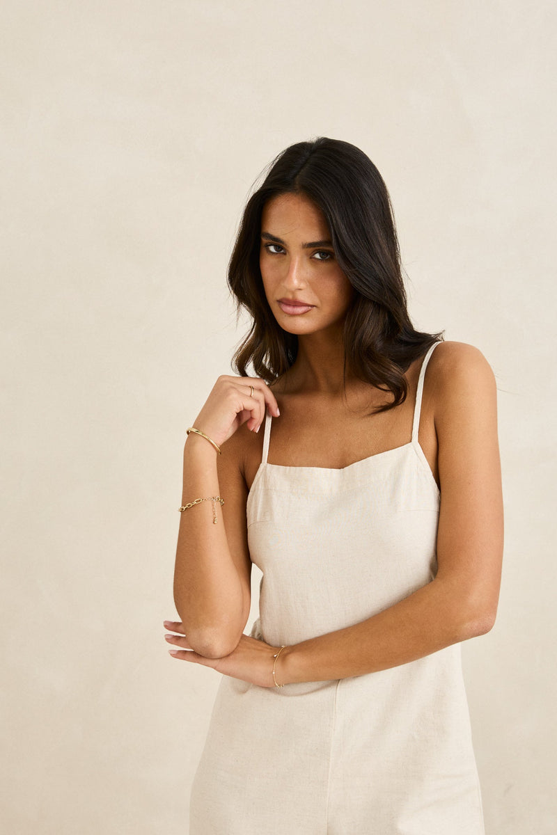 Classic Jumpsuit Oat