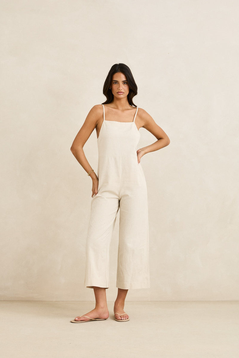 Classic Jumpsuit Oat