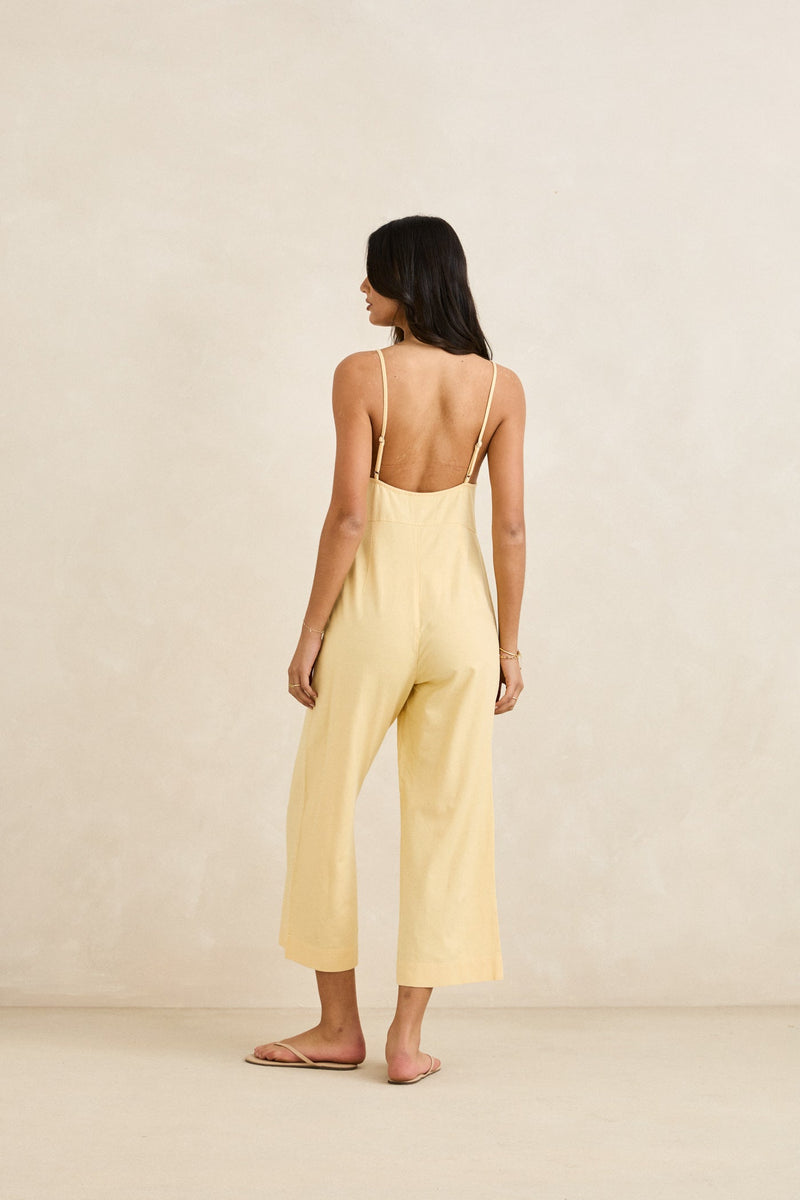 Classic Jumpsuit Butter