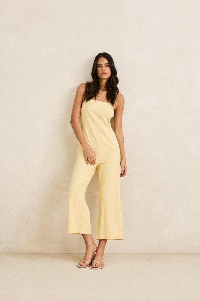 Classic Jumpsuit Butter