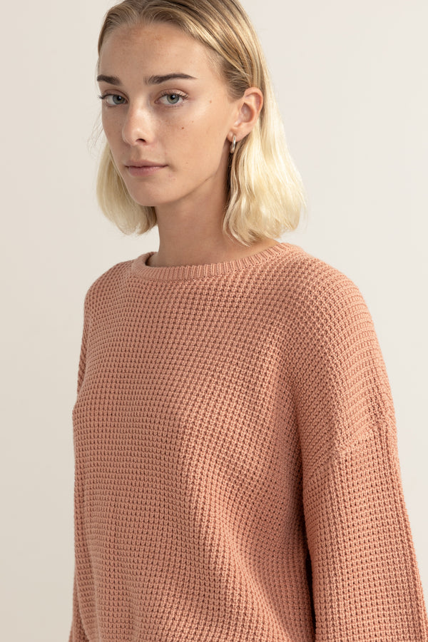 Classic Knit Jumper Rose