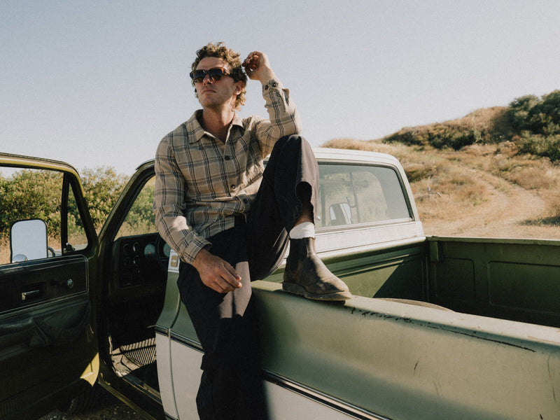Relaxed Wash Canvas Pant Midnight