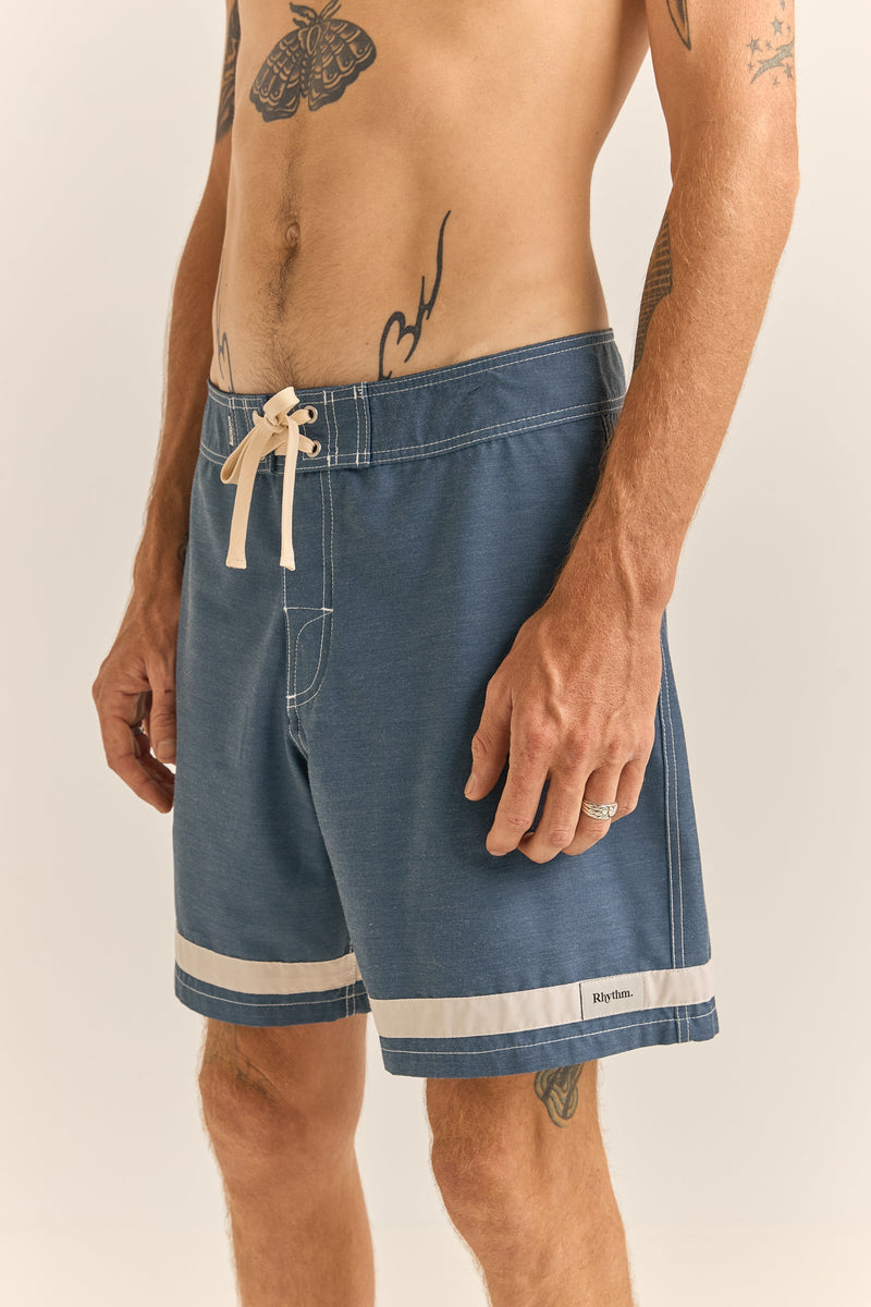 Signature Stripe Trunk Navy