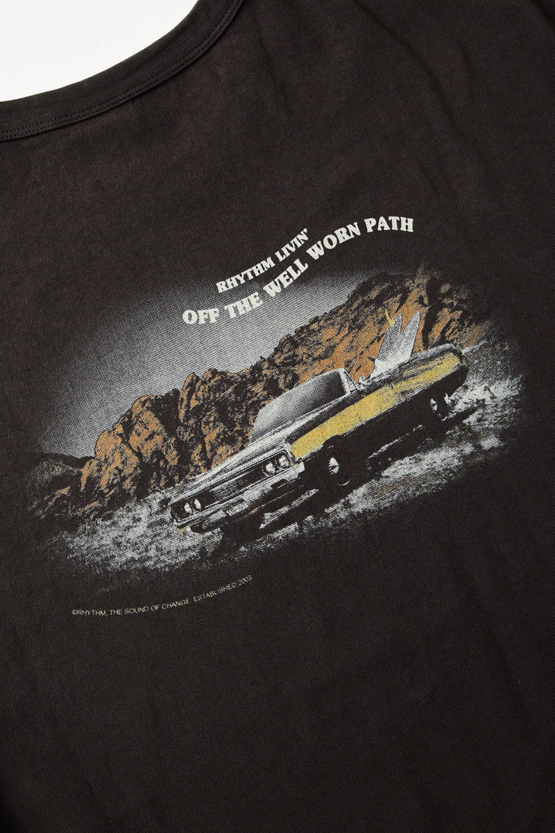 Heading West Vintage Ss T-Shirt Vintage Black
