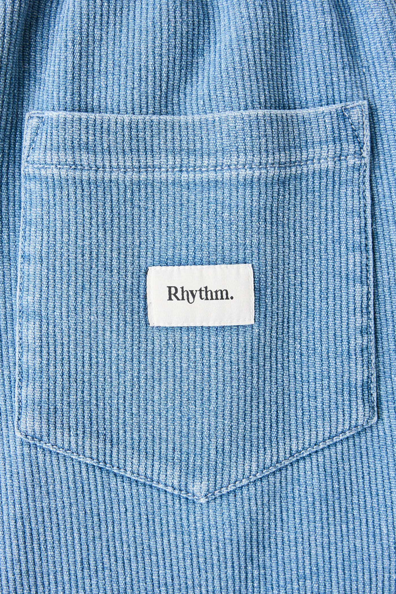 Textured Wale Jam Pant Stone Wash