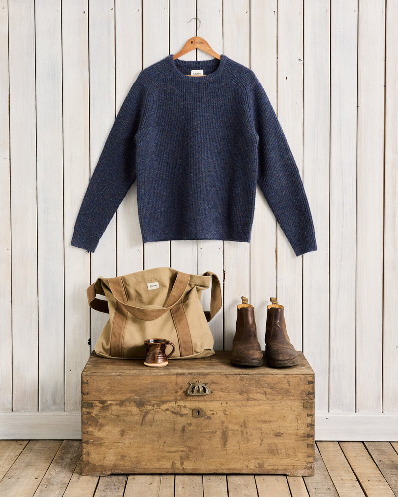 Scramble Crew Knit Navy