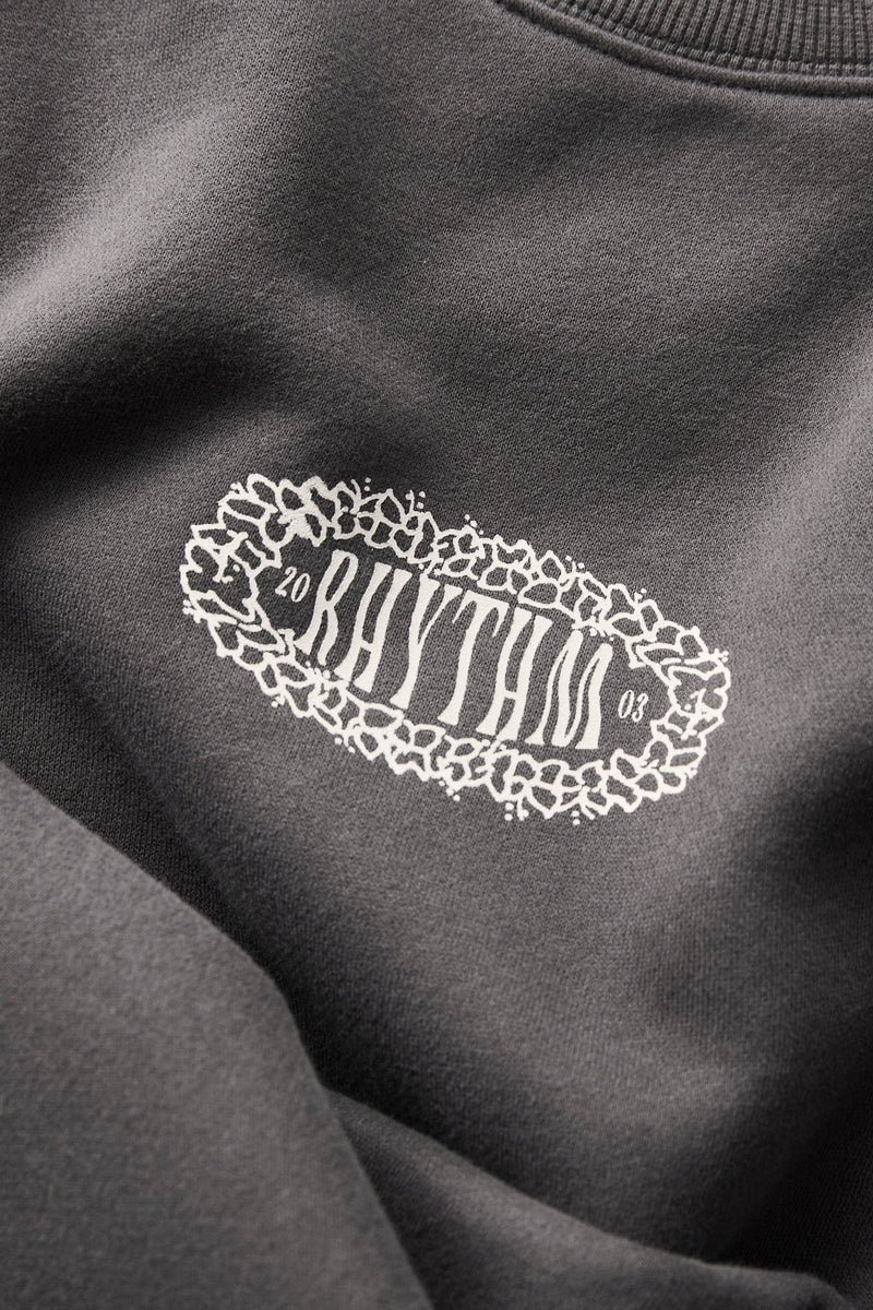 Breeze Fleece Crew Vintage Black