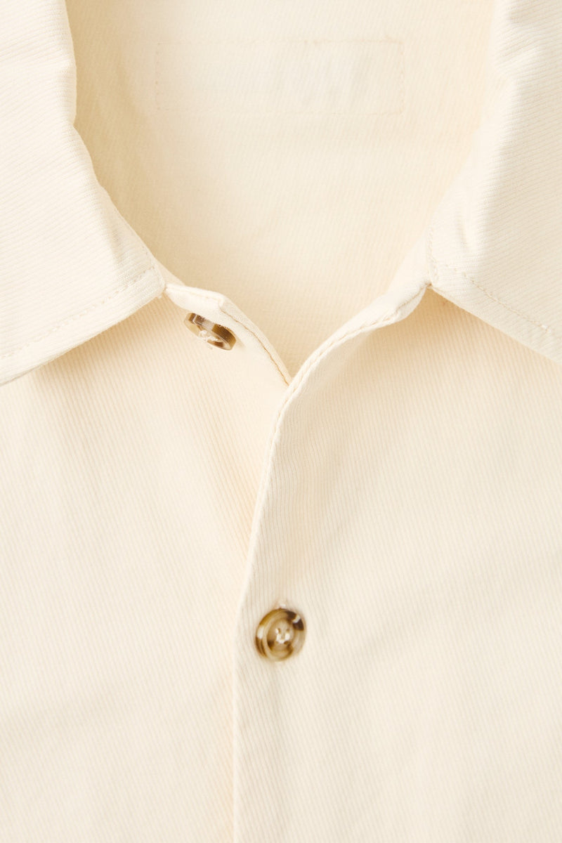 Tack Ls Shirt Off White