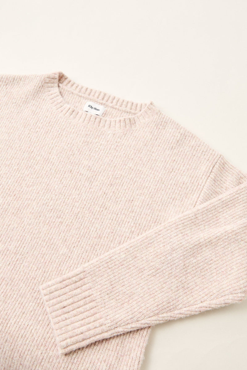 Peta Rib Knit Jumper Cedar