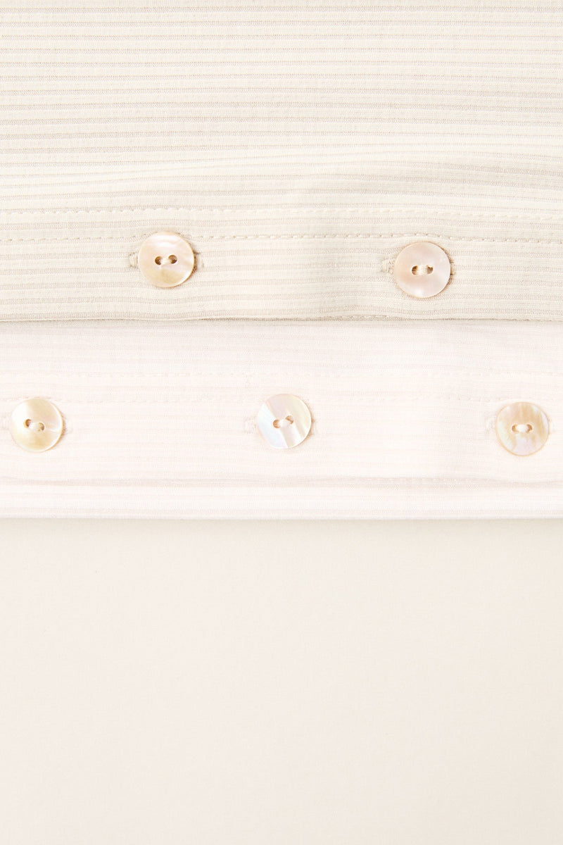 Petra Button Down Singlet Cream