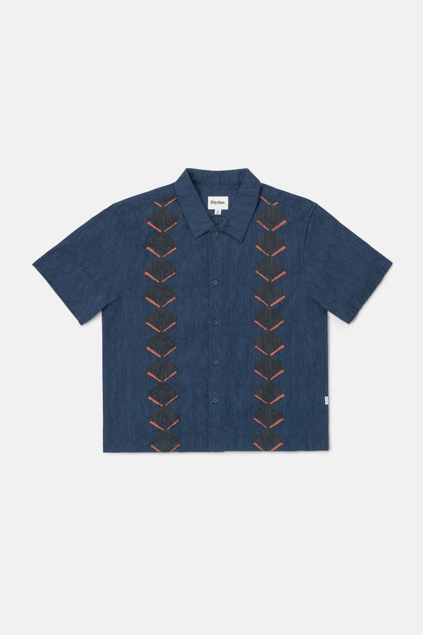 Knock Offs Crop Ss Shirt Navy