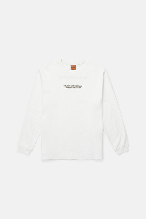 Local Terry Ls T-Shirt White