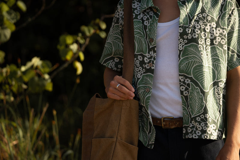 Foliage Ss Shirt Moss