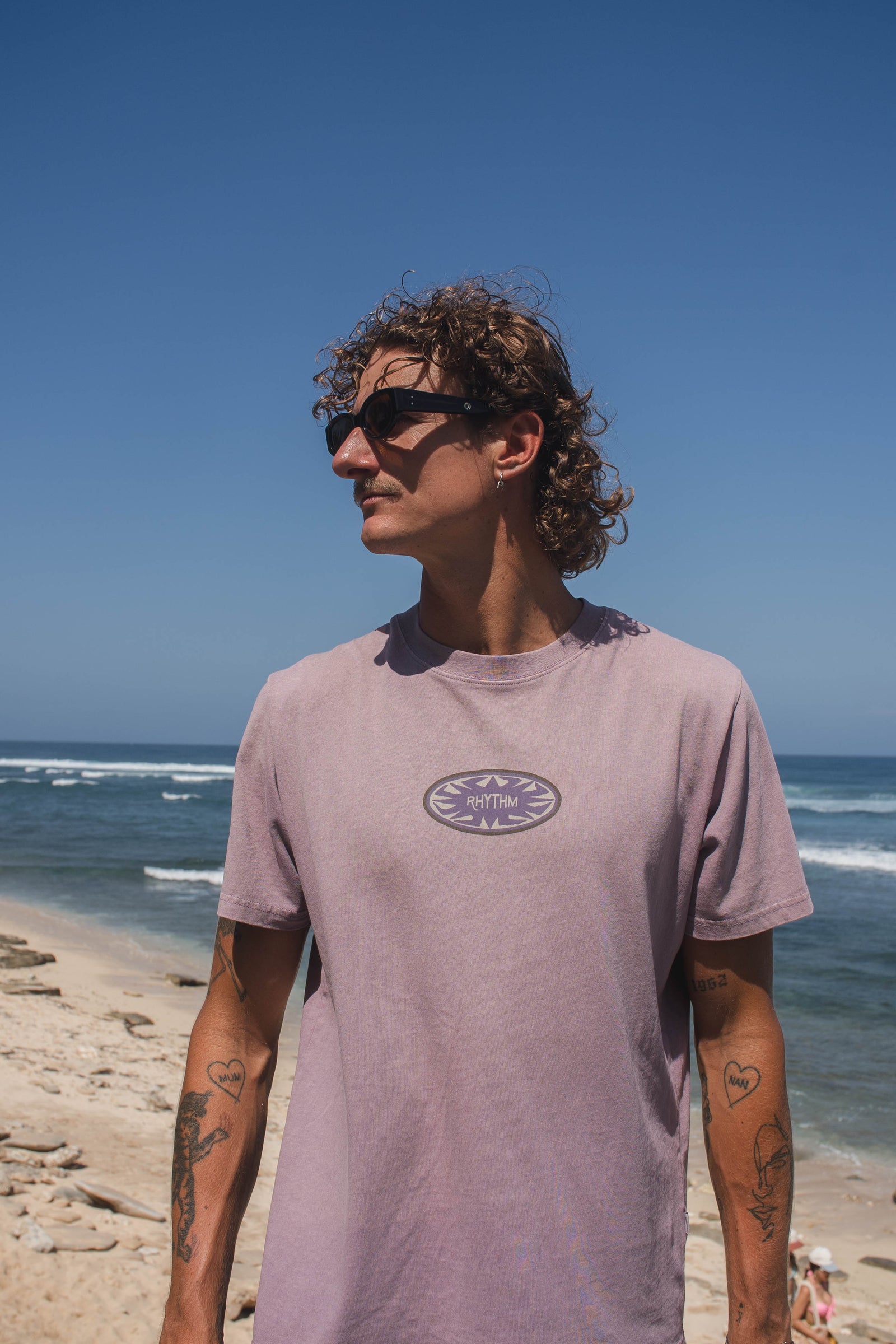 Ray Of Sun Vintage Ss T-Shirt Plum – Rhythm US