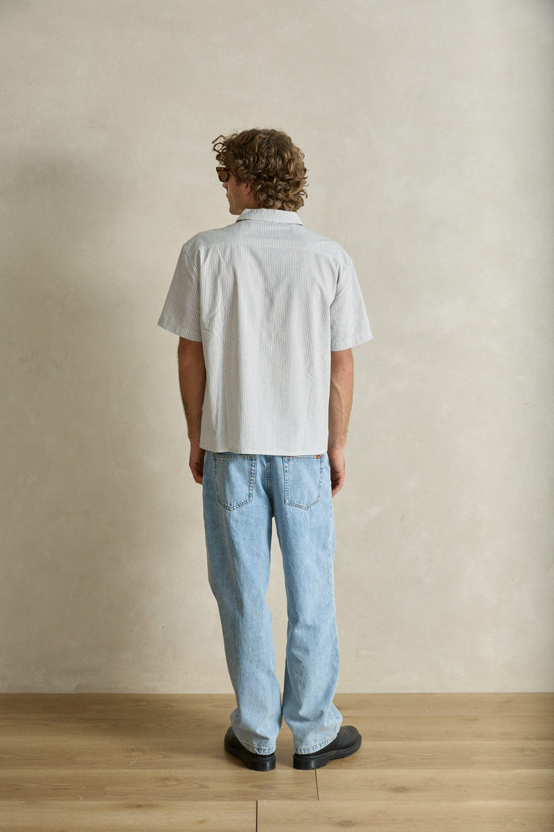 Stoneshine Relaxed Ss Shirt Natural – Rhythm US