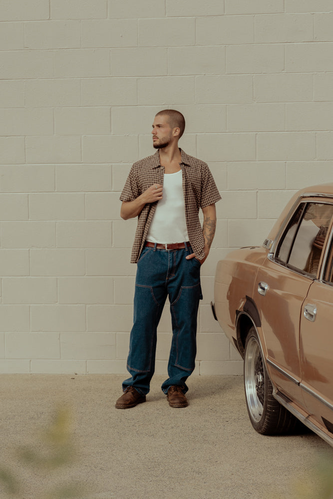 Sunday Session Ss Shirt Brown