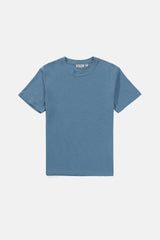 Linen Ss T Shirt Mineral Blue