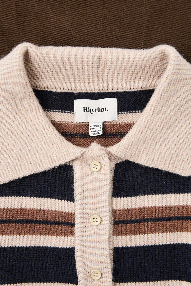 Shoreline Rugby Sweater Sand
