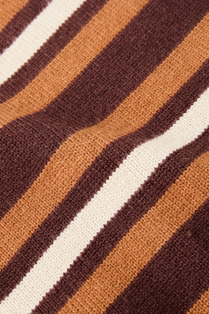Striped Rugby Sweater Oak