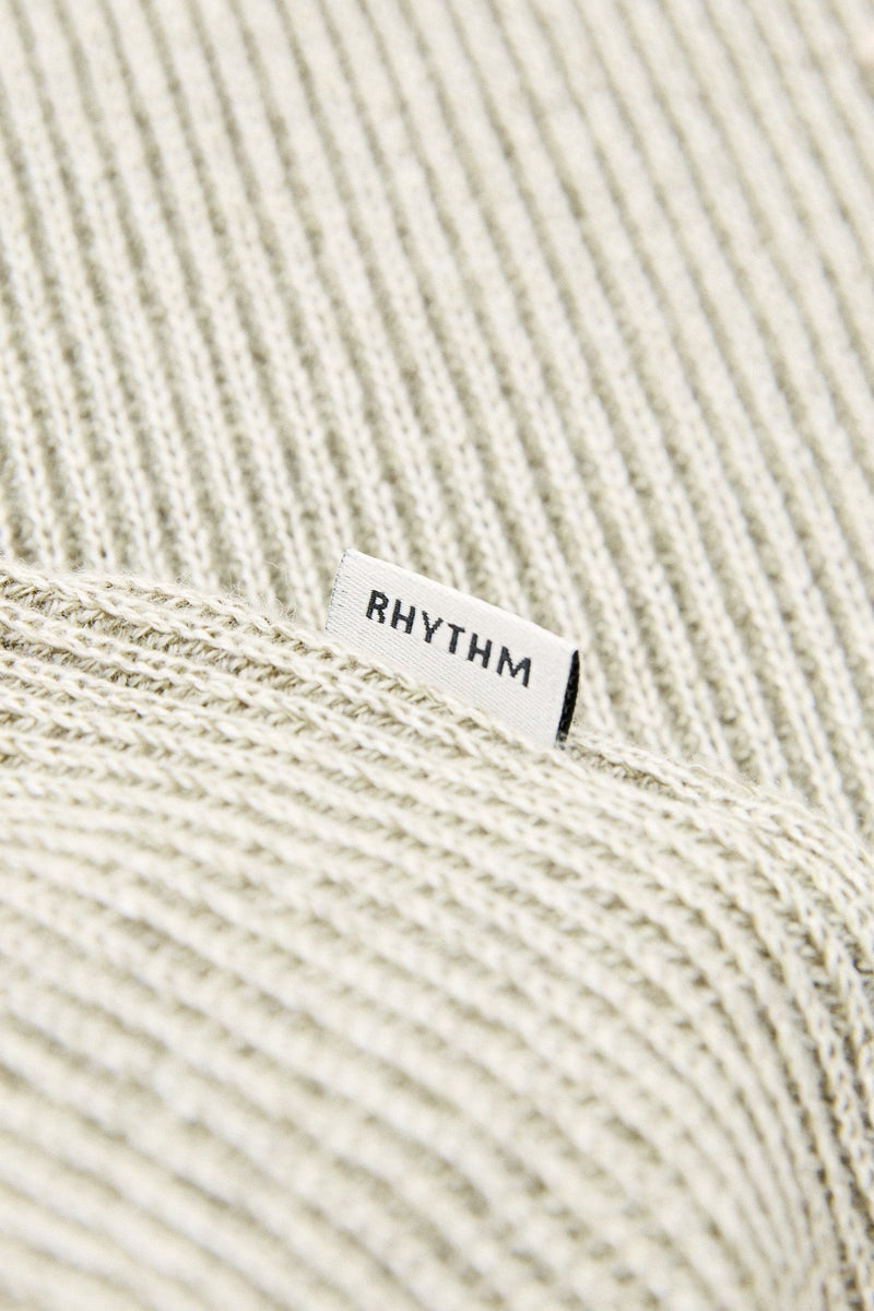 Hi Lo Knit Button Up Natural