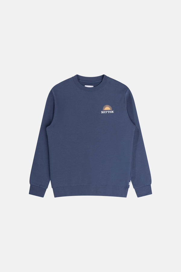 Awake Fleece Crew Navy