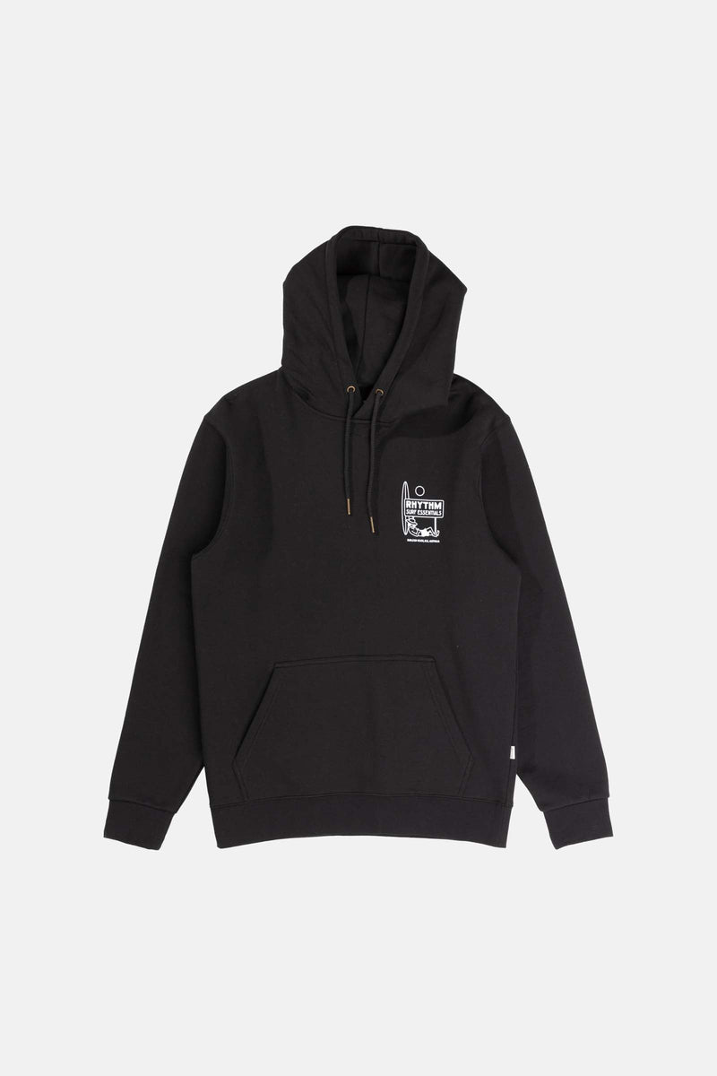 Siesta Fleece Hood Black