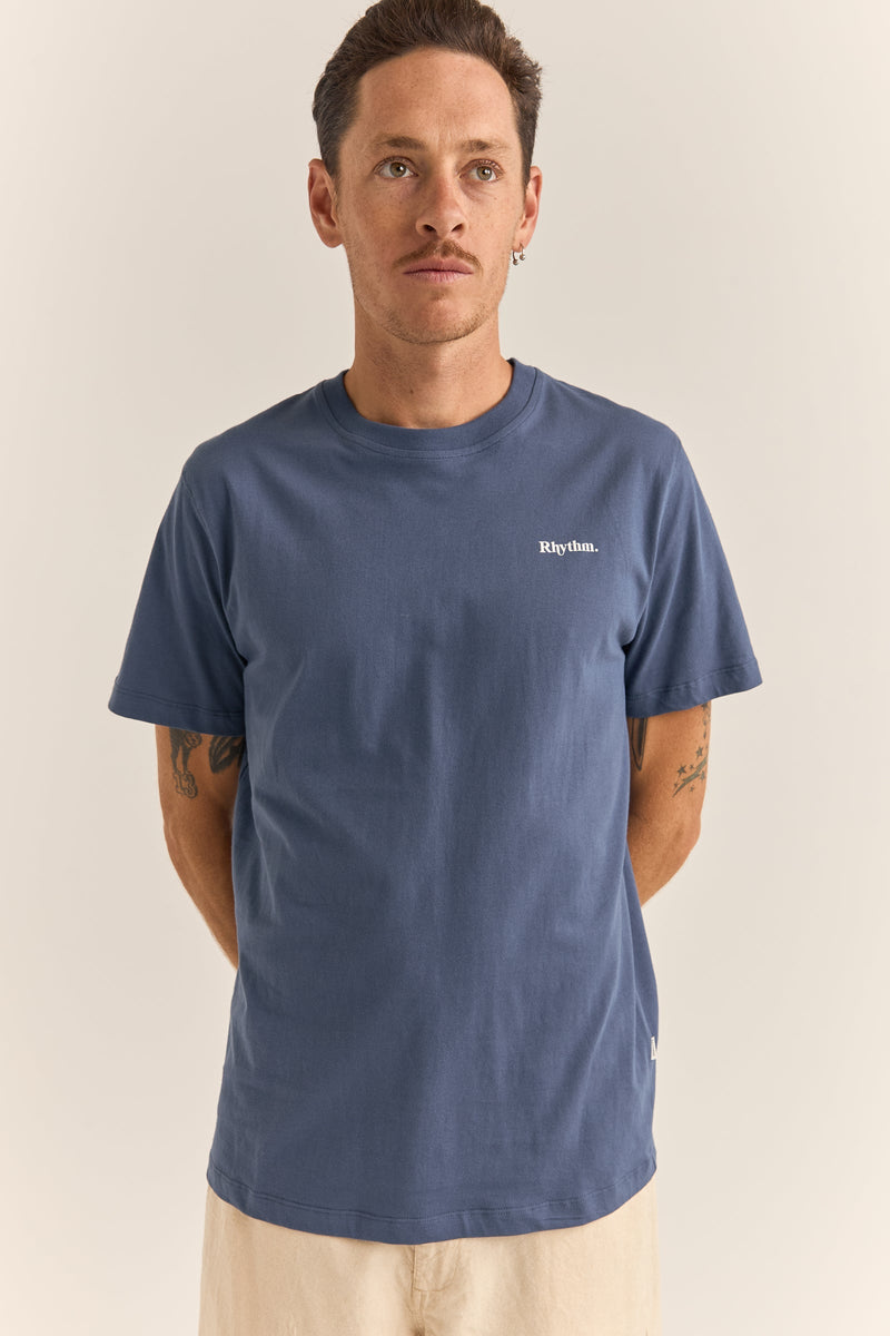 Brand Tee Navy